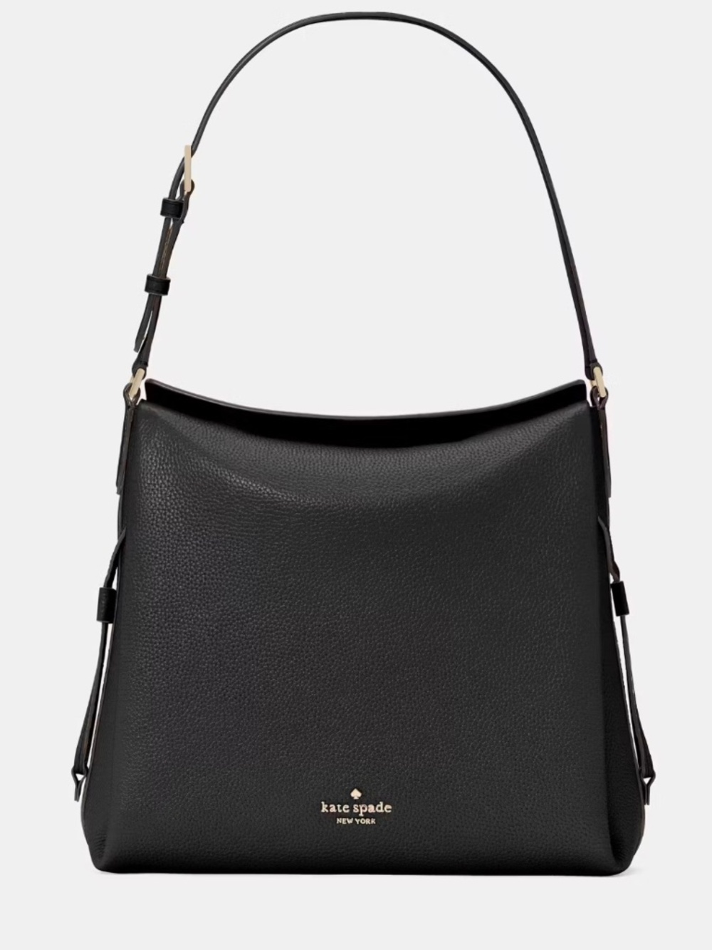 NWOT Kate Spade Large Dumpling Bag Black